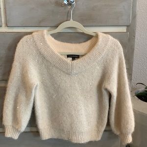 Like New Banana Republic Alpacawool Blend Sequin Sweater. Xs